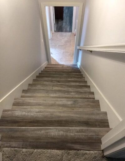 A steps flooring works